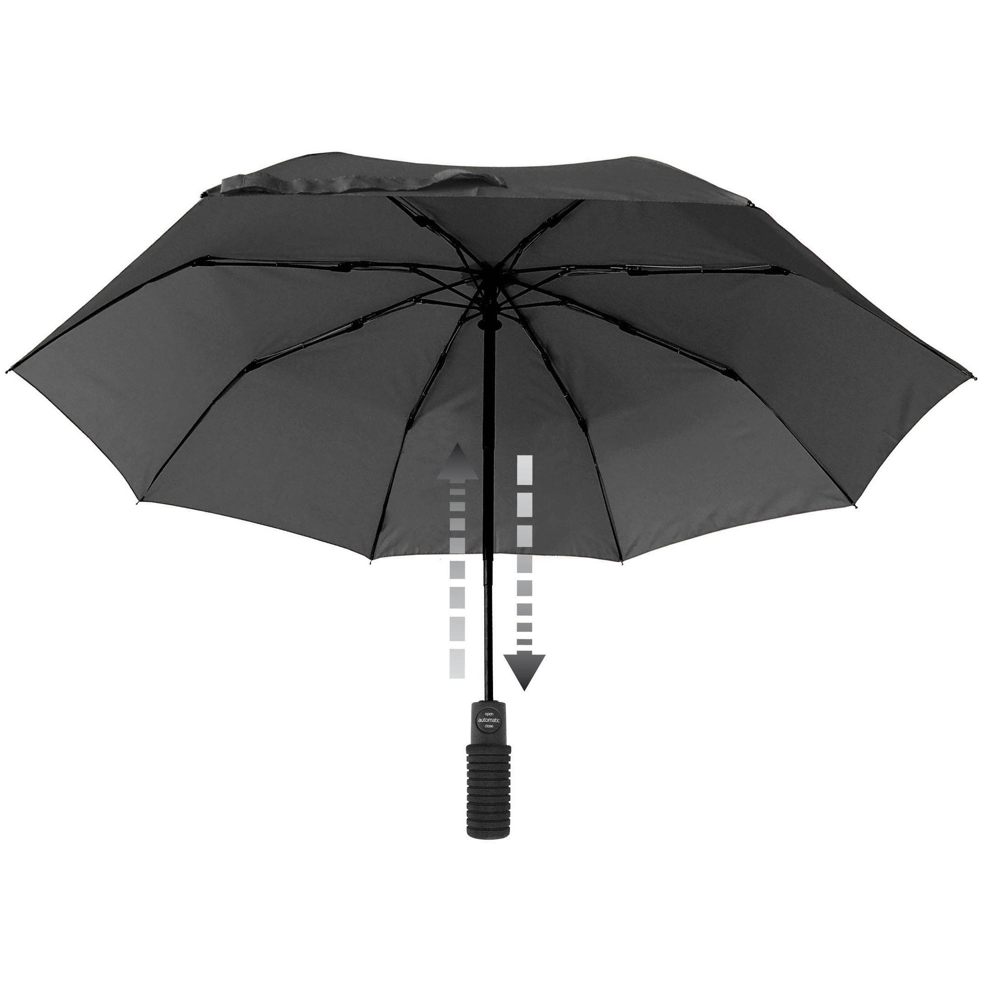 Light Trek Automatic Flashlite – Professional Hiking Umbrella with Built-in Bright LED Torch, Long-Lasting Illumination, and Reliable Auto Open/Close System